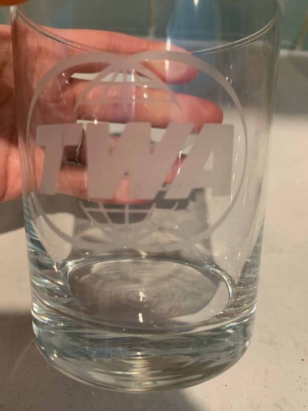 TWA Rocks Glass - Picture 3 of 4